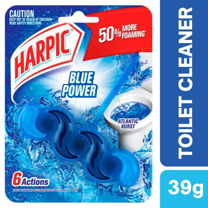 Harpic Blue Power Atlantic Burst Toilet Cleaner 39g