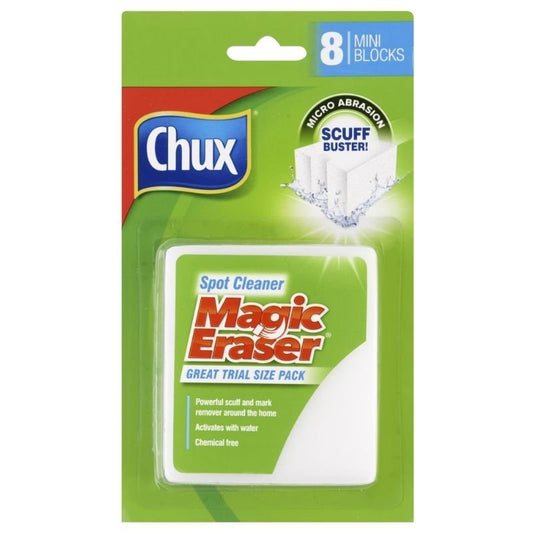 Chux Magic Eraser Spot Cleaner 8 Mini Blocks
