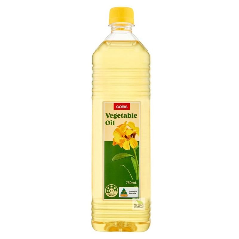 Coles Vegetable Oil 750mL