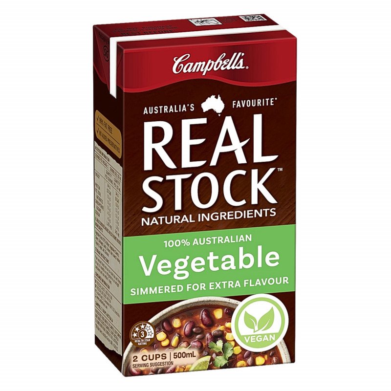 [Expiry Date:19/04/2027] Campbell's Real Stock Vegetable 500mL