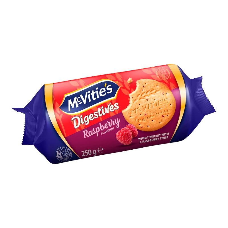 [Expiry: 18/11/2026] Mcvitie's Digestives Raspberry 250g