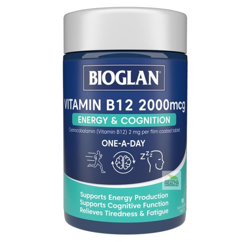 [Expiry: 06/2027] Bioglan Vitamin B12 2000mcg 90 Tablets