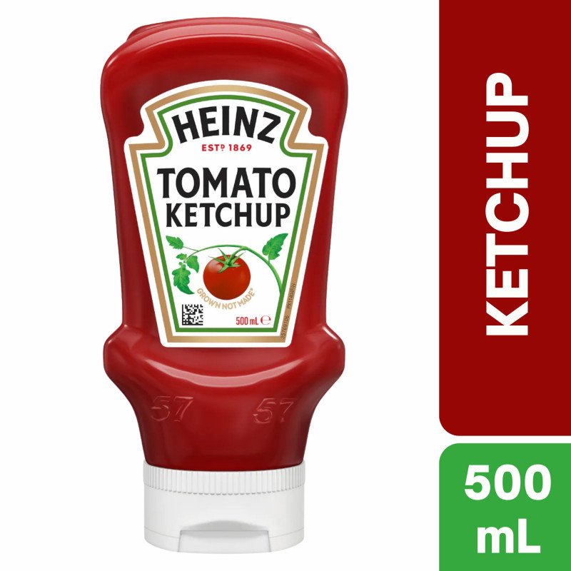 [Expiry Date: 01/02/2027] Heinz Tomato Ketchup Squeezy 500mL