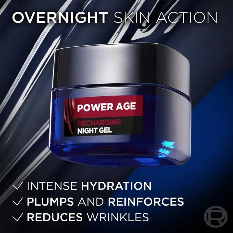 L'Oreal Men Expert Power Age Night Gel 50ml