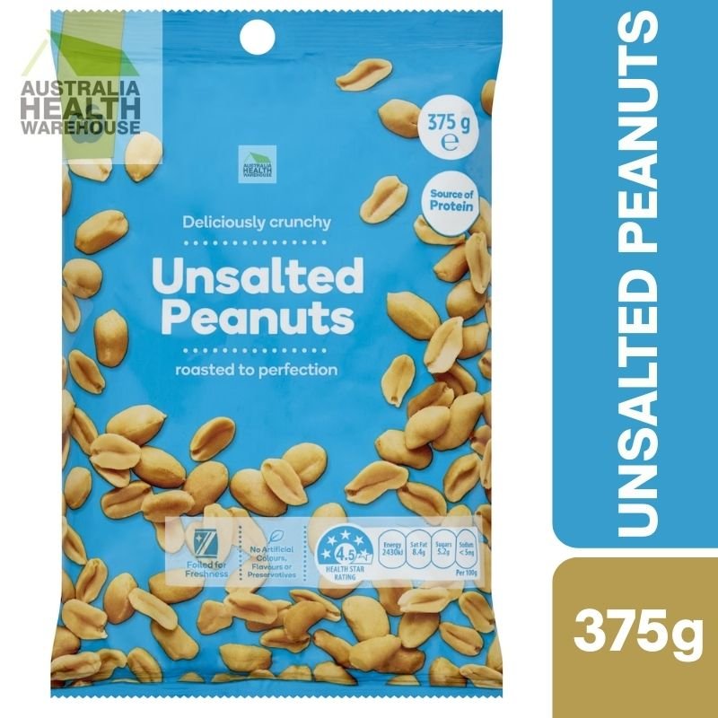 Woolworths Peanuts Unsalted 375g