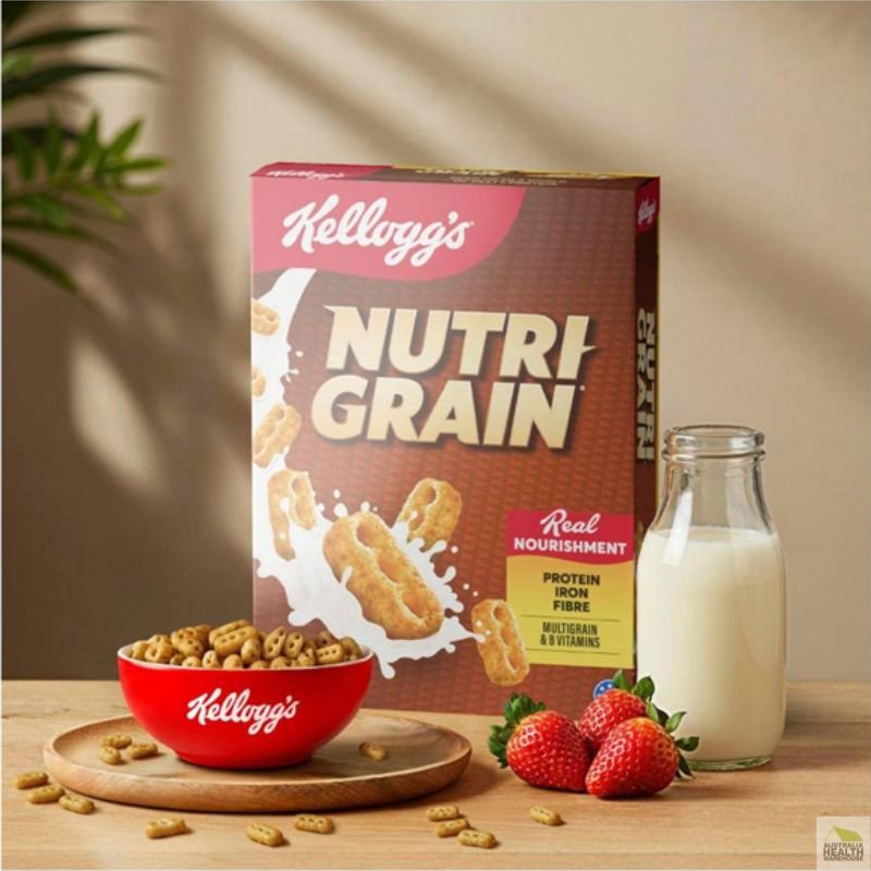 [Expiry Date: 30/09/2026] Kellogg's Nutri Grain Protein Breakfast Cereal 470g