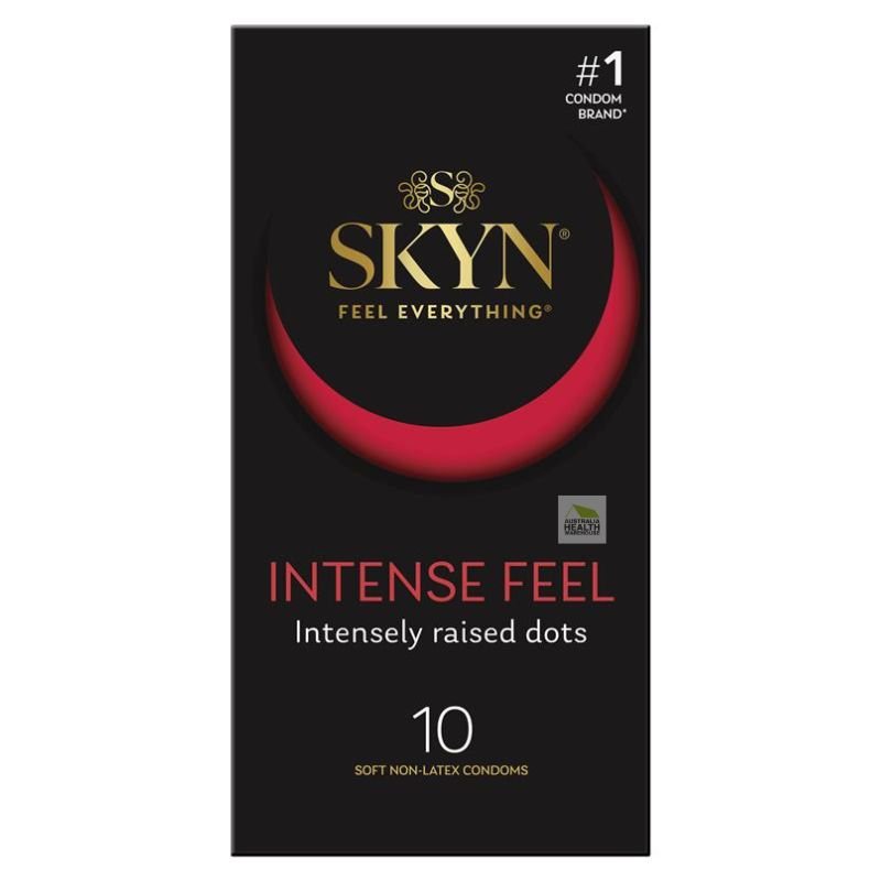 [Expiry: 06/2028] SKYN Intense Feel Condoms 10 Pack