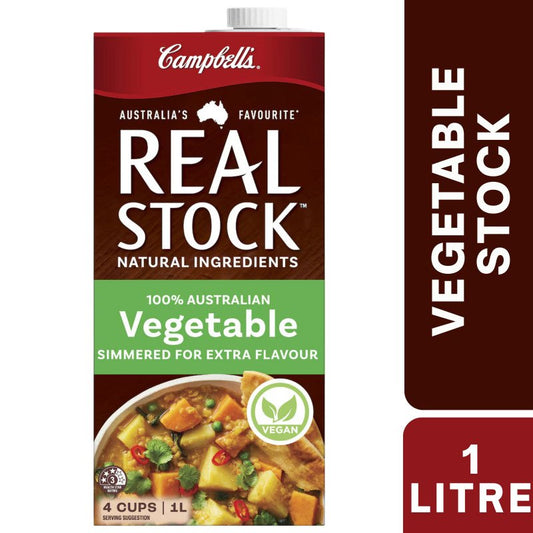 [Expiry Date: 06/05/2027] Campbell's Real Stock Vegetable 1Litre