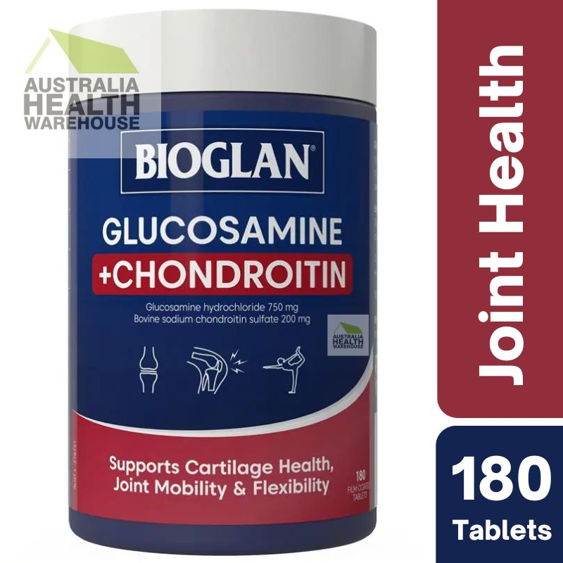 [Expiry: ] Bioglan Glucosamine + Chondroitin 180 Tablets