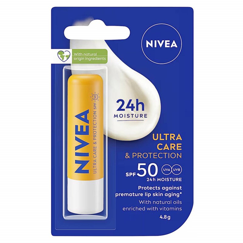Nivea Lip Ultra Care & Protection SPF 50+ 4.8g