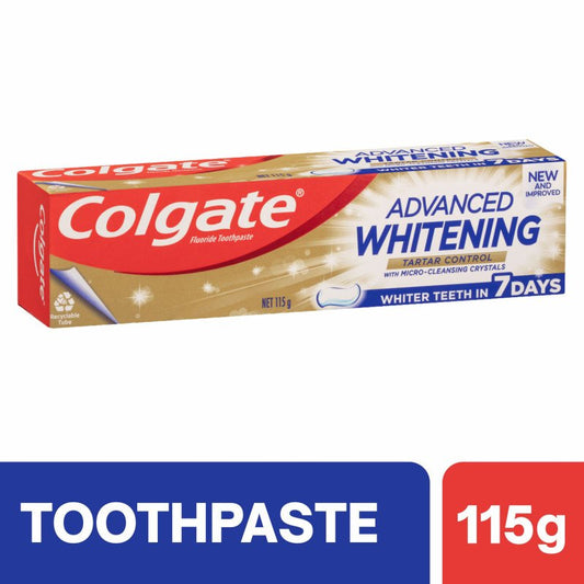 Colgate Advanced Whitening Tartar Control Toothpaste 120g