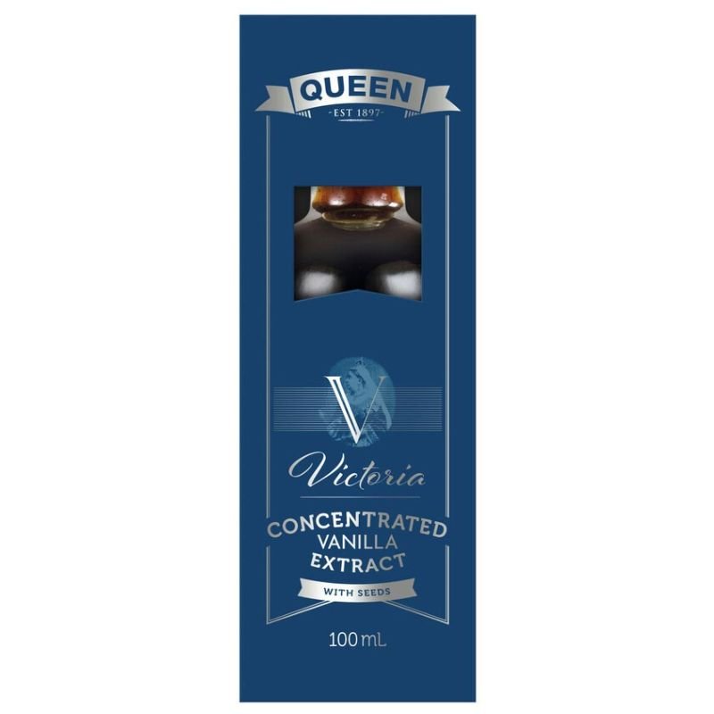 Queen Victoria Concentrated Vanilla Extract with Seeds 100mL