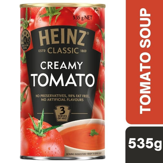 [Expiry Date: 31/07/2028] Heinz Classic Creamy Tomato Soup 535g