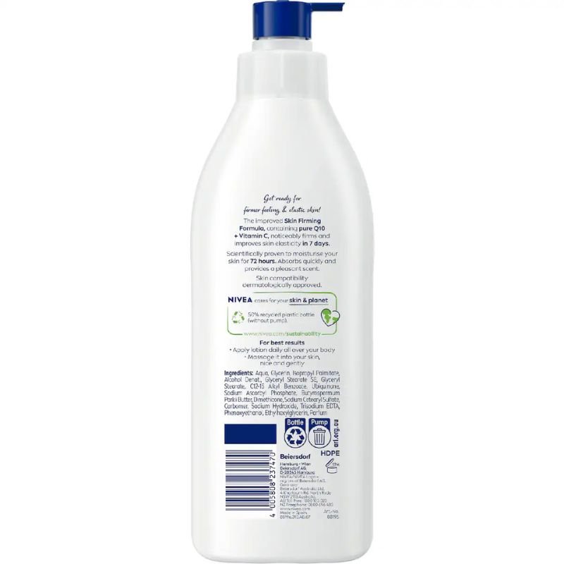 Nivea Body Lotion Firming Q10 + Vitamin C - Normal Skin 400mL