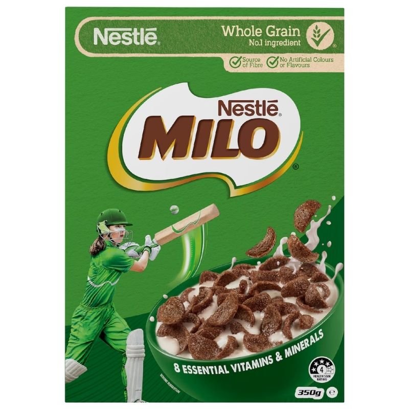 [Expiry Date: 17/01/2027] Nestle Milo Breakfast Cereal 350g