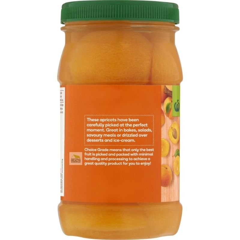 [Expiry Date: 31/01/2027] Woolworths Apricots Halves In Juice 700g