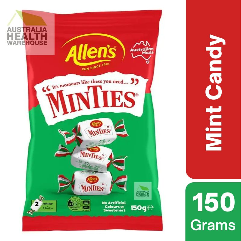 [Expiry: 08/2026] Allen's Minties 150g