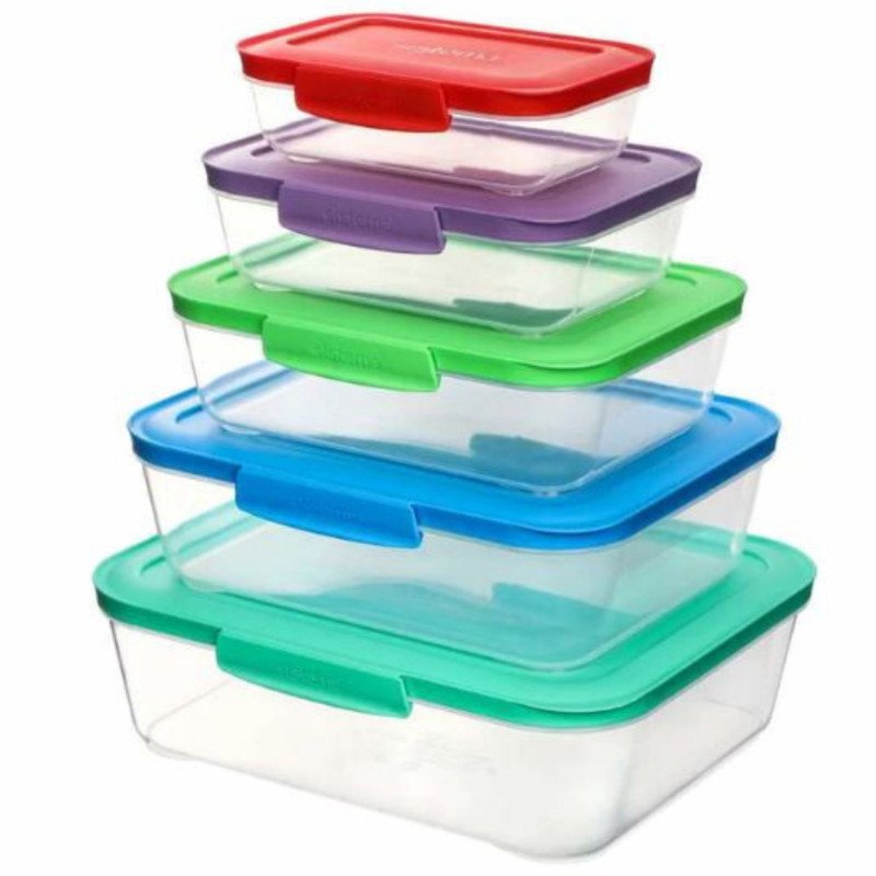 Sistema Nest It Nested Food Storage Containers 5 pack
