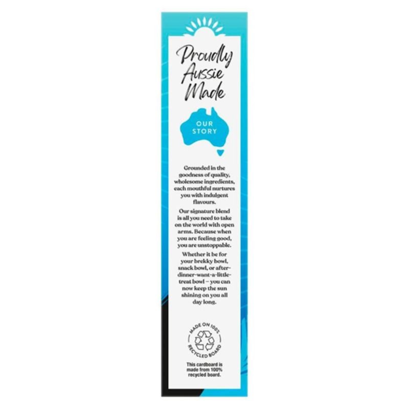 [Expiry Date: 15/01/2027] Sunsol Natural Muesli Blueberry Goji Berries Coconut & Chia 500g