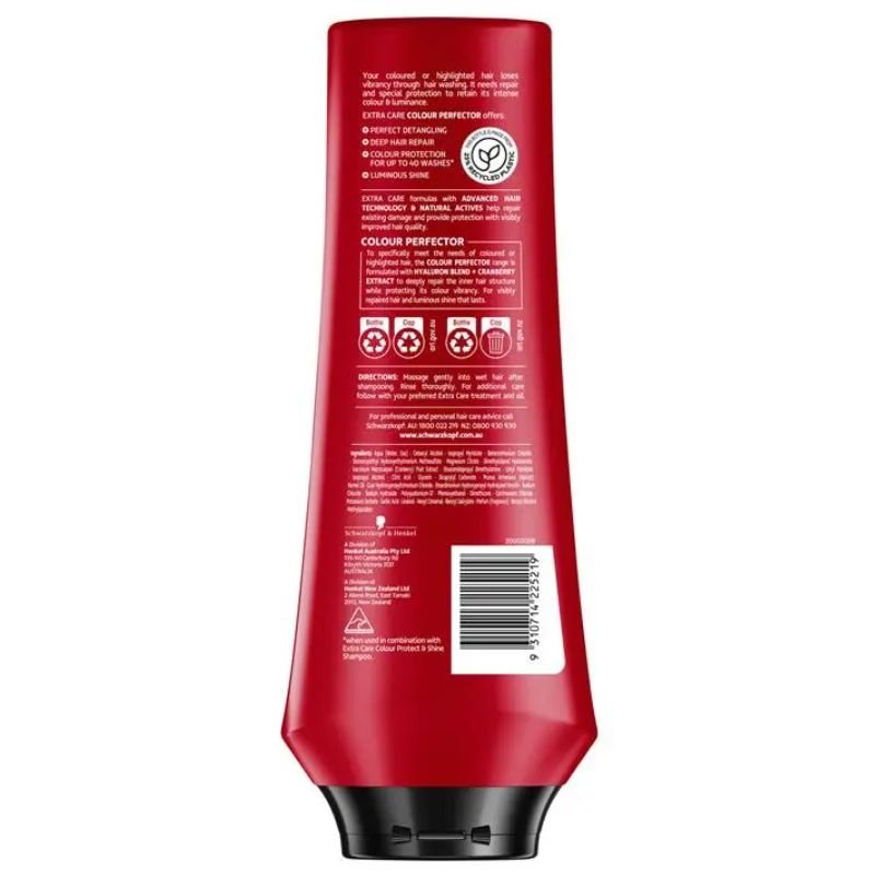 Schwarzkopf Extra Care Colour Perfector Protecting Conditioner 400mL