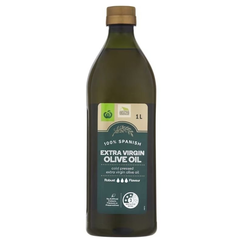 [Expiry Date: 02/10/2026] Woolworths Extra Virgin Olive Oil 1 Litre