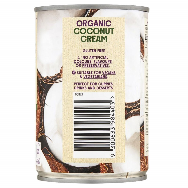 [Expiry Date: 30/04/2027] Woolworths Macro Organic Coconut Cream 400mL