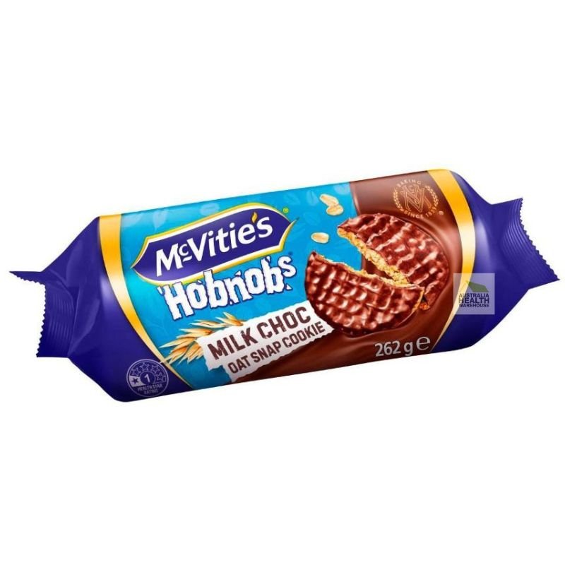 [CLEARANCE Expiry: 06/12/2025] Mcvitie's Hobnobs Milk Choc Oat Snap Cookie 262g