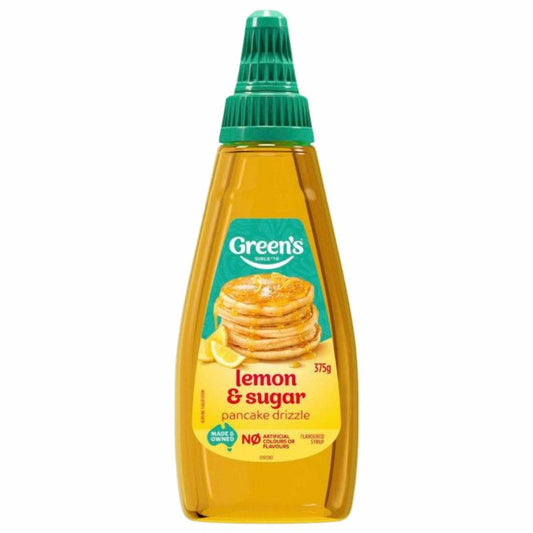[Expiry Date: 29/10/2027] Greens Drizzle Lemon & Sugar 375g