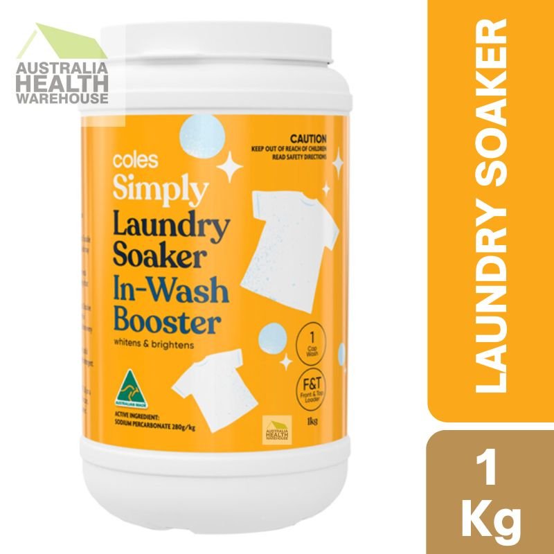 Coles Simply Laundry Soaker In-Wash Booster 1kg