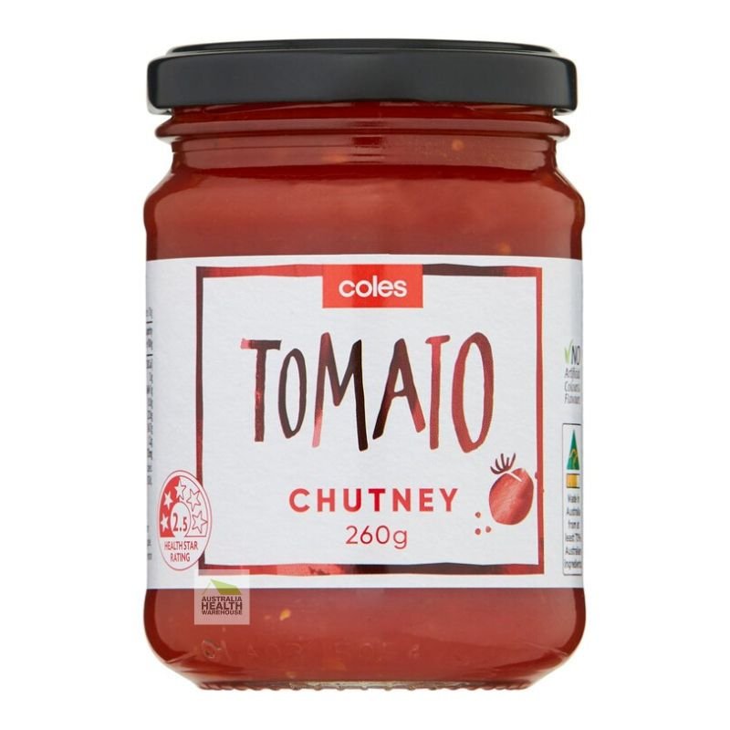 [Expiry: 11/09/2027] Coles Tomato Chutney 260g