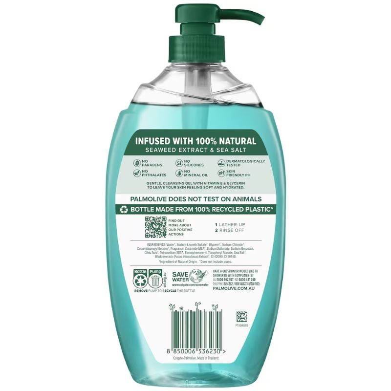 Palmolive Naturals Body Wash Sea Minerals 1 Litre