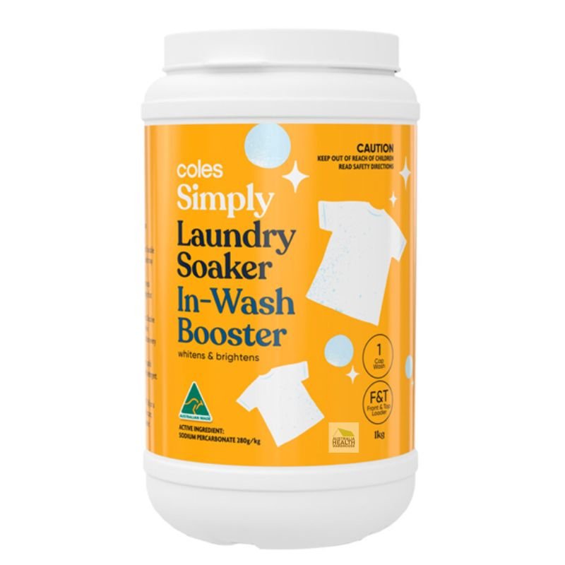 Coles Simply Laundry Soaker In-Wash Booster 1kg