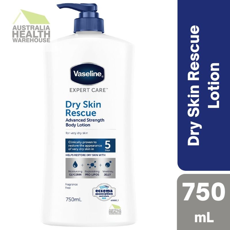 Vaseline Expert Care Dy Skin Rescue Advanced Strength Body Lotion 750mL
