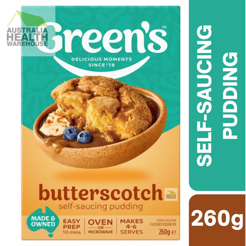 [Expiry Date: 26/09/2026] Green's Butterscotch Pudding Mix 260g