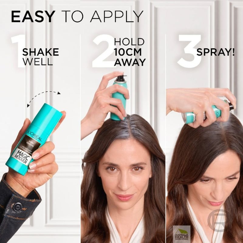 L'Oreal Magic Retouch Black 75mL