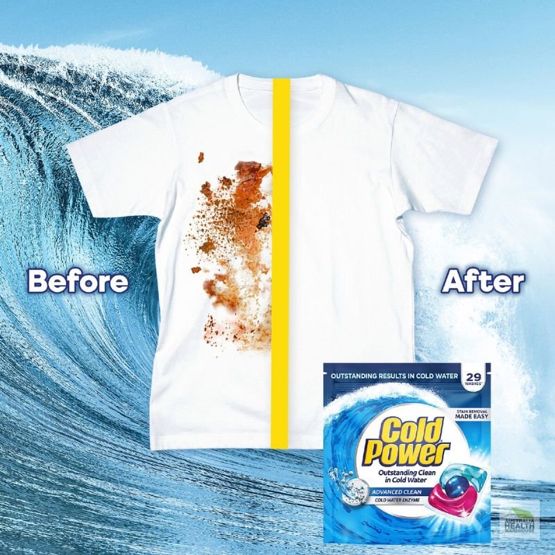 Cold Power Advance Clean 29 Laundry Capsules