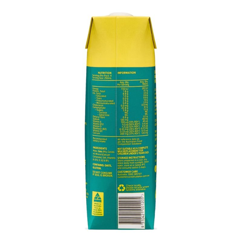 [Expiry: 19/02/2027] Nuttelex Pure Oat Milk 1 Litre