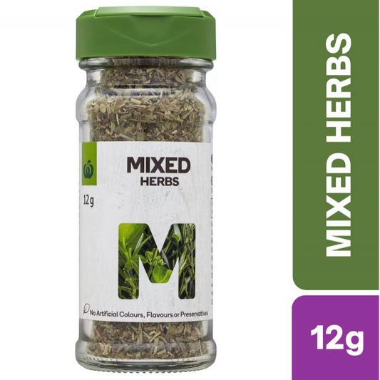 [Expiry: 08/2028] Woolworths Mixed Herbs 12g