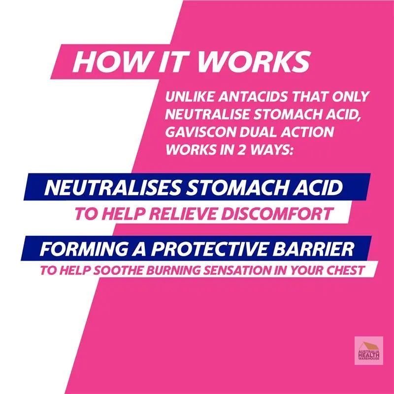 [Expiry: 01/2027] Gaviscon Liquid Dual Action Peppermint 500mL