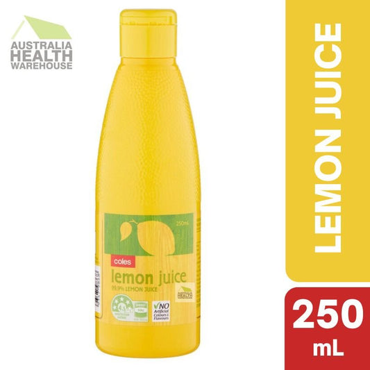 Coles Lemon Juice 250mL