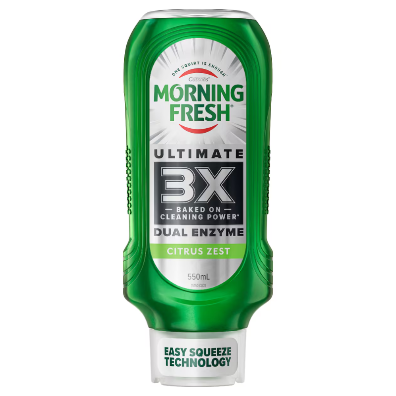 Morning Fresh Ultimate Easy Squeeze Dishwashing Liquid Citrus Zest 550mL
