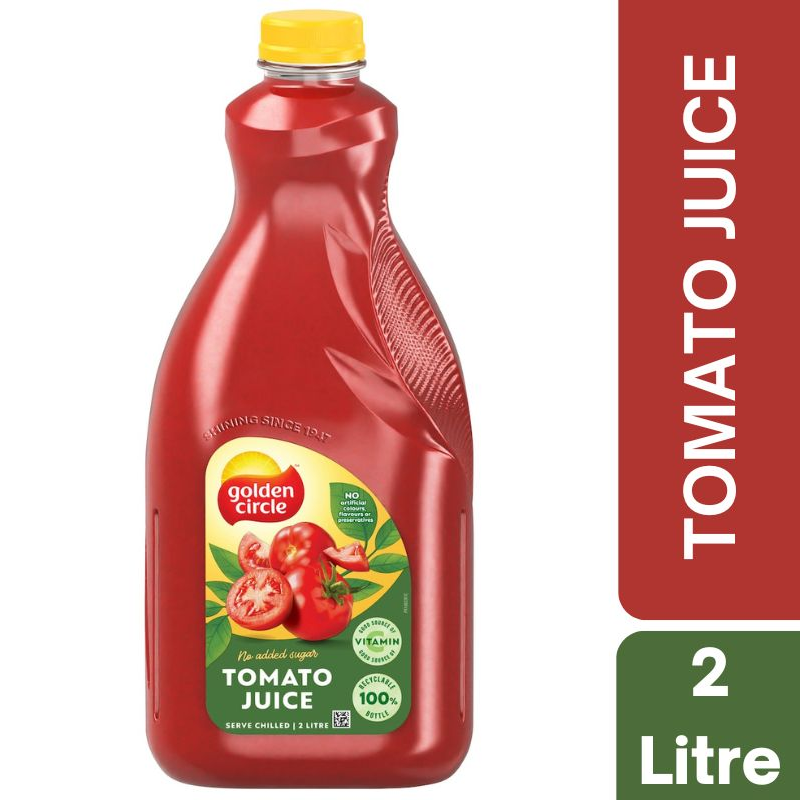 [Expiry Date: 06/10/2026] Golden Circle 100% Tomato Juice 2 Litre