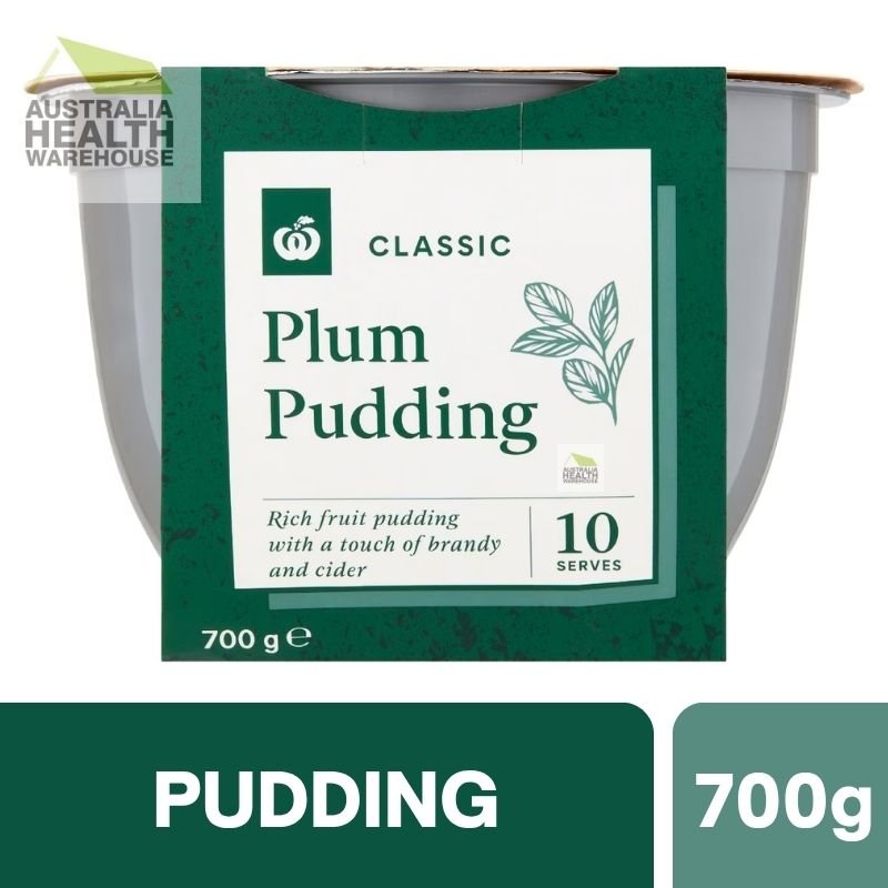 [CLEARANCE Expiry: 29/07/2026] Woolworths Classic Christmas Plum Pudding 700g