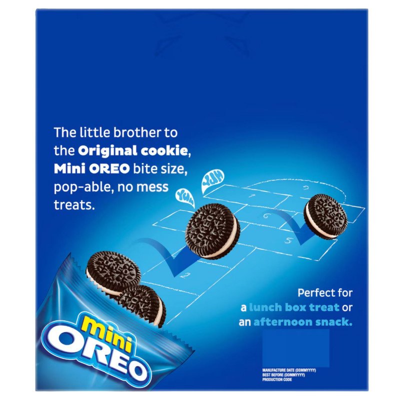 [Expiry Date: 05/05/2027] Oreo Mini Cookies Original Bags 10 Pack 204g