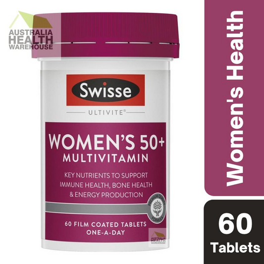 [CLEARANCE Expiry: 04/2025] Swisse Ultivite Women's 50+ Multivitamin 60 Tablets