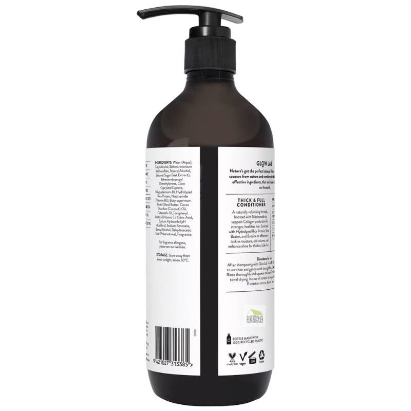 [Expiry: 03/2026] Glow Lab Thick & Full Conditioner 600mL