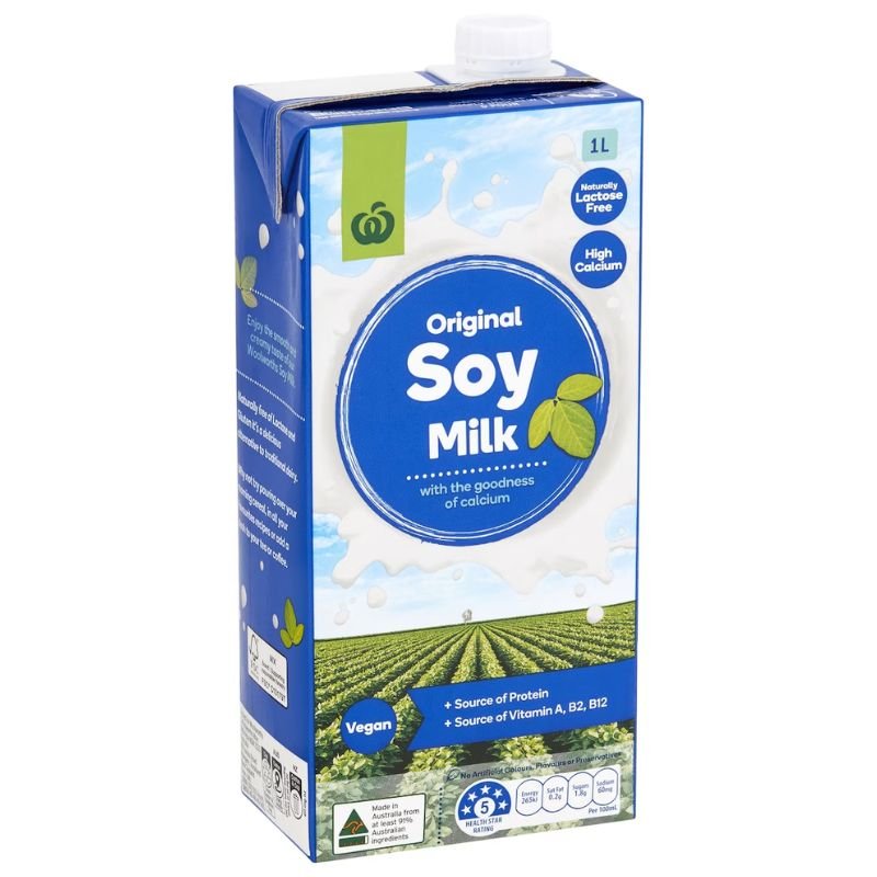 [Expiry Date: 13/10/2026] Woolworths Soy Milk 1 Litre