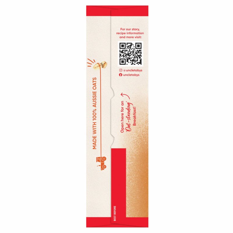 [Expiry Date: 17/02/2027] Uncle Tobys Oats Quick Sachets Classic Variety Porridge 10 Pack 350g