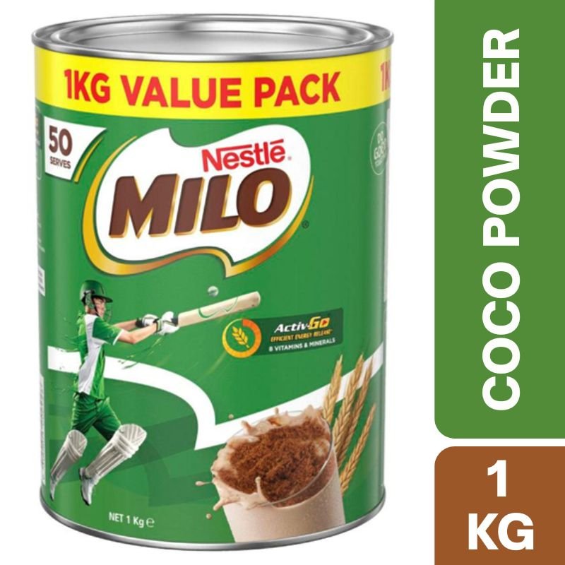 [Expiry: 06/2027] Milo Chocolate Malt Powder Hot Or Cold Drink 1KG