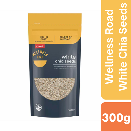 Coles Wellness Road White Chia Seeds 300g